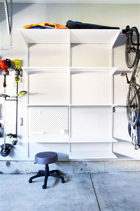 How To Organize A Messy Garage Ikea Algot Storage And Organization