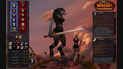 Cataclysm Official Worgen Female Models YouTube
