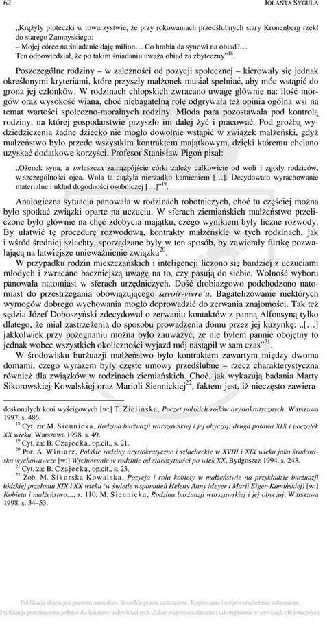 pozycja i rola kobiety w rodzinie na ziemiach polskich w xix stuleciu pdf free download