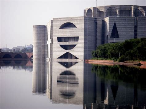 National Assembly Of Bangladesh In Dhaka By Louis Kahn Louis Kahn