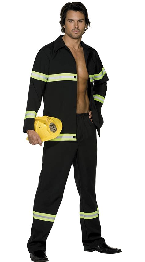 Mens Hot In Here Fireman Costume Sexy Firefighter Costume Sexy Male