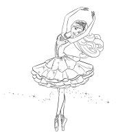 Balerina online dublat in romana. Desene cu Balerine de colorat, imagini și planșe de ...