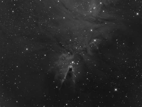 The Cone Nebula Ngc 2264 With The At8rc Beginning Deep Sky Imaging