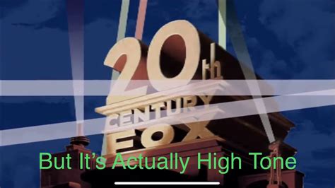 20th Century Fox 80th Anniversary Theme But Its Actually High Tone