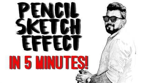 Pencil Sketch Effect In Less Than Five Minutes Adobe Photoshop Cc