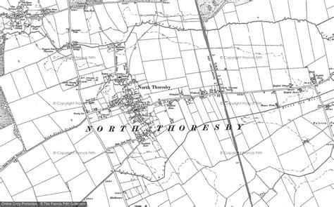Old Maps Of North Thoresby Lincolnshire Francis Frith