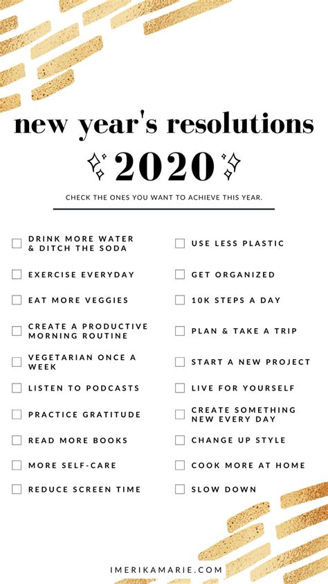 20 New Years Resolutions That Will Improve Your Life In 2020 Good