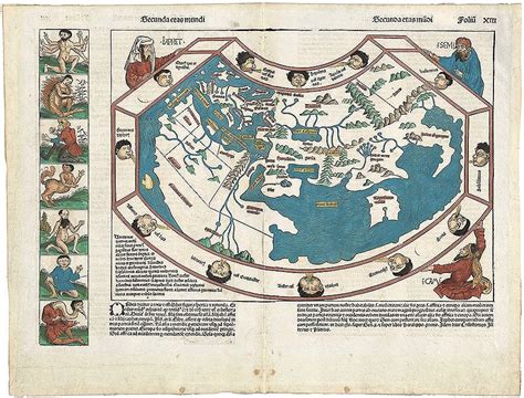 1493 Old World Antique Map — Museum Outlets
