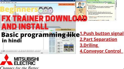 Fx Trainer Mitsubishifx Trainer Mitsubishi Plc Programming Tutorial