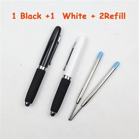 2pcs Creative Mini Ballpoint Pen Short Size 112mm Kawaii Ball Pen