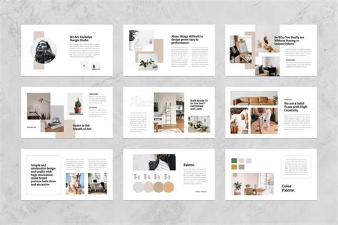 Brand Guideline Powerpoint Template Brand Guidelines Creative