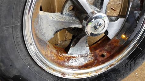 Tips for cleaning the rust off chrome fixtures. My Wheels Shine Now: How to Clean Rust from My Car Wheels ...