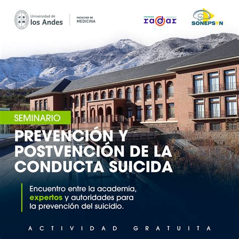 Seminario Prevención y postvención de la conducta suicida