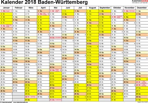 Feiertage Baden Württemberg 2018 Kalenderpedia