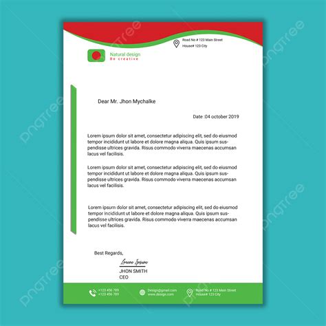 Creative Corporate Company Letterhead Template Download On Pngtree