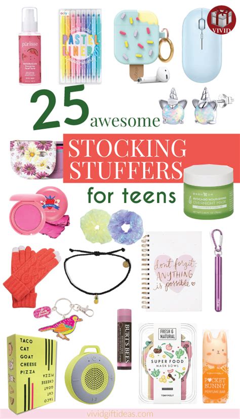 25 awesome stocking stuffers for teen girls christmas t ideas 2022