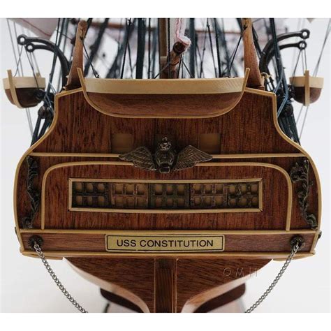 Buy Uss Constitution Large With Table Top Display Case Free Shipping