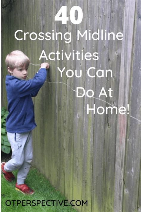 40 Crossing Midline Activities You Can Do At Home Ot Perspective