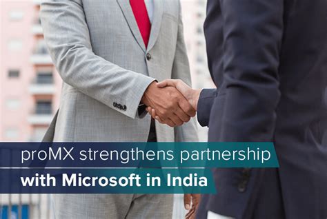 Promx Strengthens Partnership With Microsoft In India Promx