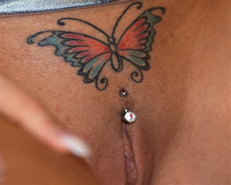 Pussy Tattoo Butterfly Vagina Pussy Tattoo Sex Porn
