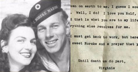 Wwii Us Veteran Discovers Love Letter His Late Wife Wrote To Him After