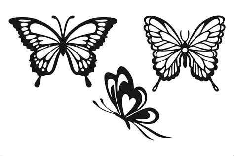 Butterflies Cut File Graphic By Fast Store · Creative Fabrica