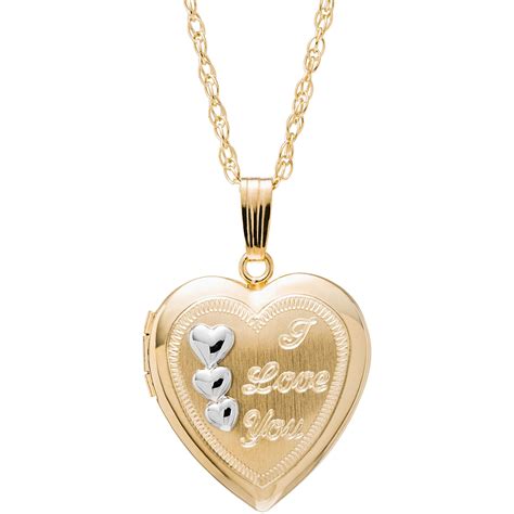 Tell Her You Love Her With This Beautiful Heart Locket The Three White