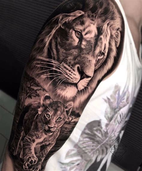 Pin Di Gerald Su Lion Tatuaggi Testa Leone Tatuaggi Leone Tatuaggio
