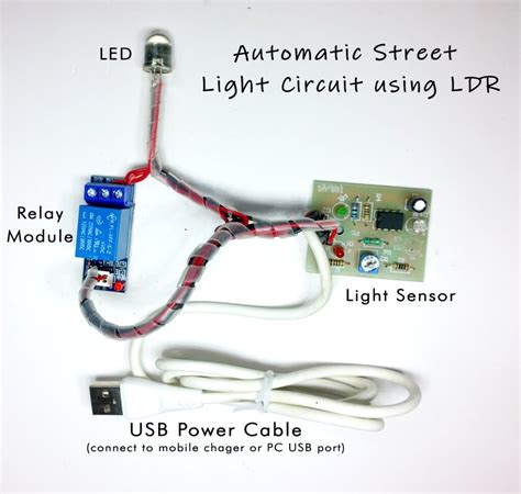 Automatic Street Light Circuit Using Ldr Ready Kit Tested