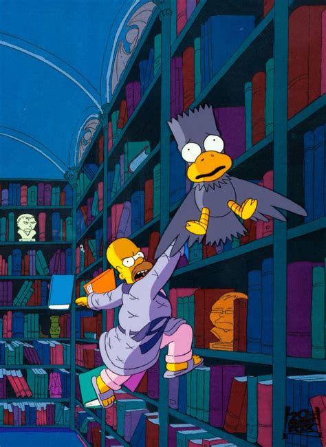 Animation Artproduction Cel Simpsons The Simpsons Halloween Special