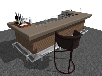 An overhang is the space between the base of the bar and the edge of the counter. Standard Commercial Bar Dimensions, Typical Heights ...