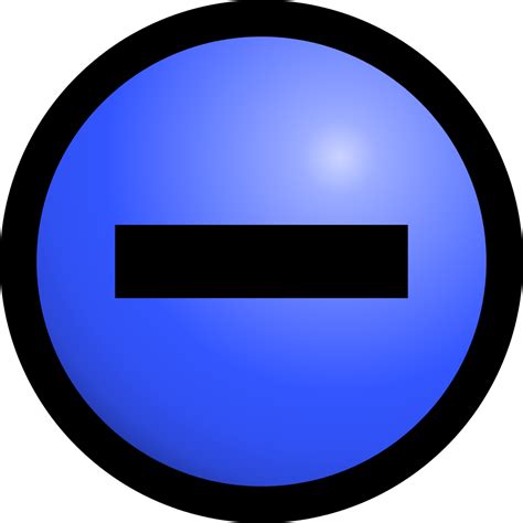 Fileelectric Charge Symbol Negativesvg Wikimedia Commons