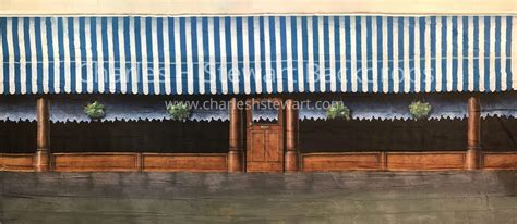 Store Exterior Backdrop For Rent By Charles H Stewart