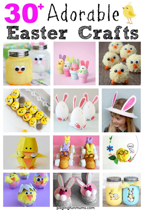 30 Adorable Easter Crafts For Kids Paging Fun Mums