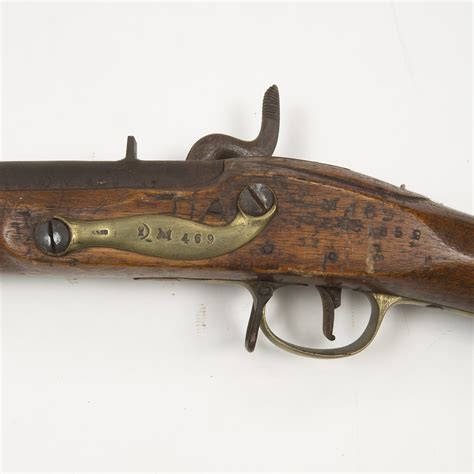 A 18th Century Swedish British Converted Percussion Gun Bukowskis
