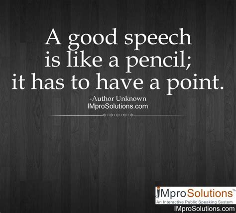 A Speech Format Is One Way To Make Sure Your Speech Has A Point