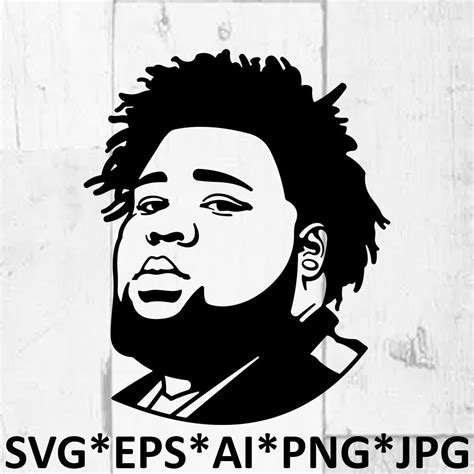 Drawing And Illustration Digital Png Rod Wave Silhouette Rap Hip Hop Rod