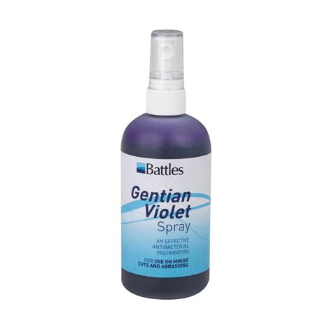 Gentian Violet Spray Eileen Douglas Tack Shops Ltd