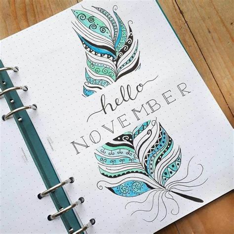 Beautiful Bullet Journal Cover Page Ideas For Every Month Of The Year