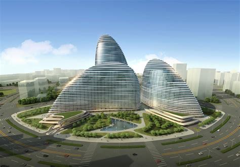 Zaha Hadid Unveils Wangjing Soho Complex News Building Design
