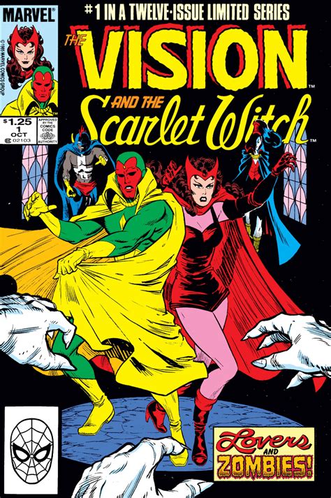 Vision And The Scarlet Witch 1985 1 Scarlet Witch Comic Marvel