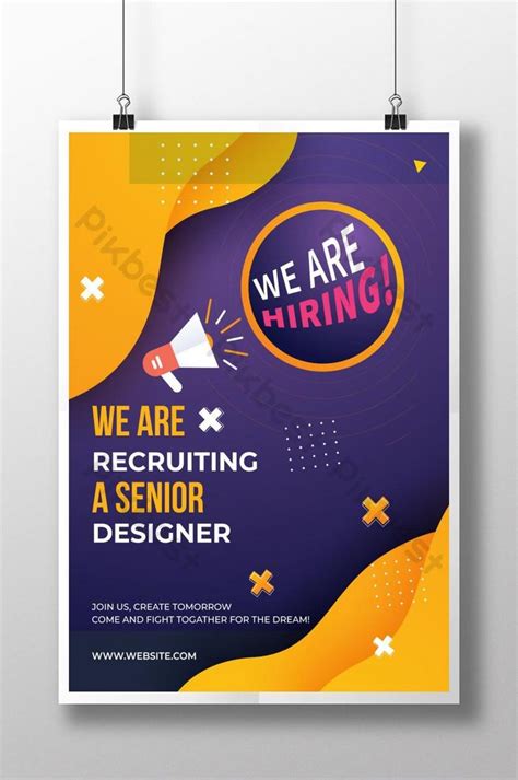Job Vacancy Poster Recruitment Poster Design Hiring P Vrogue Co