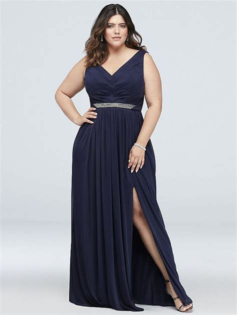 most flattering bridesmaid dress for plus size