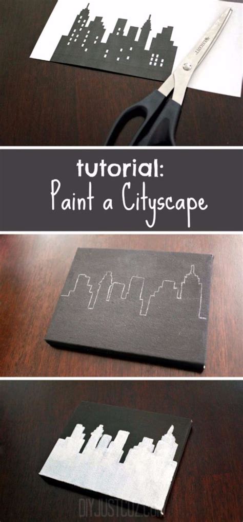 Easy home wall painting ideas. 15 Super Easy DIY Canvas Painting Ideas For Artistic Home ...