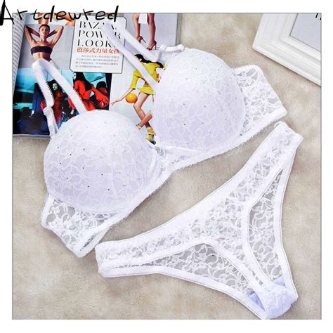 intimates set new women sexy bra sets embroidered lace thong bra and panty set bow b