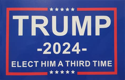 Trump 2024 Bumper Sticker Secret Squirrel