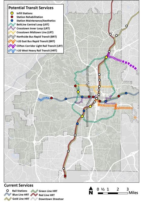 Marta Unveils Its Dream List For Atlanta Transit Expansion Wabe 901 Fm