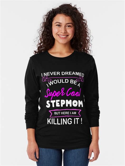 Stepmother T Super Cool Stepmom Hot Pink T Shirt By Larkdesigns Redbubble