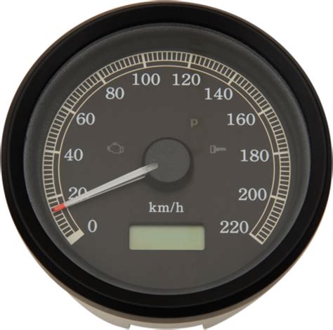 Drag Specialties Electronic Kmh Speedometer Fits 1999 2003 Harley