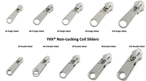 Ykk Zipper Sliders Coil Zipper Slider Seattle Fabrics
